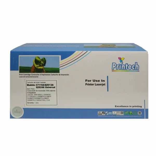 Cartucho de Toner Compatível HP Q2613A/7115A/Q2624A