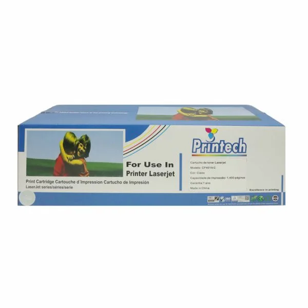 Cartucho de Toner Compatível HP CF401A CYAN