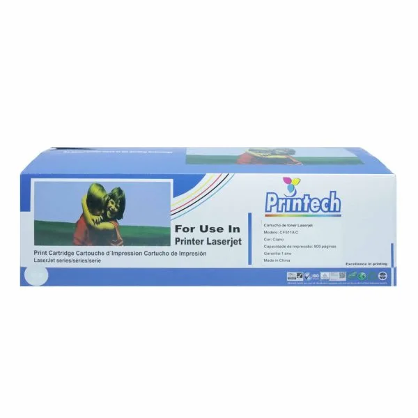 Cartucho de Toner Compatível HP CF511A CYAN