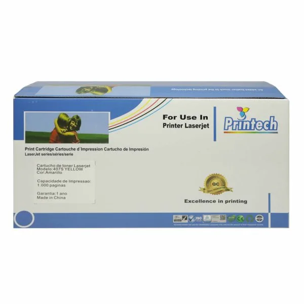 Cartucho de Toner Compatível SAMSUNG CLP325/Y407 YELLOW