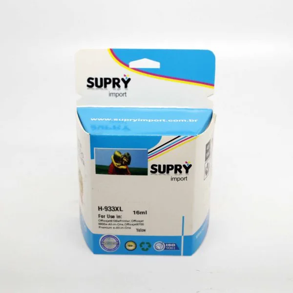 Cartucho de Tinta Compatível HP 933XL YELLOW