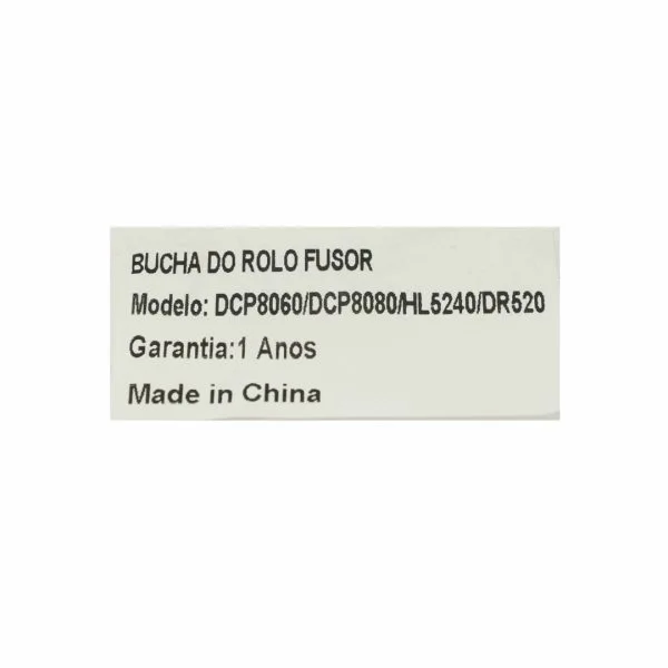 Bucha Rolo Fusor Compatível BROTHER DCP8080/8085/5340/8890