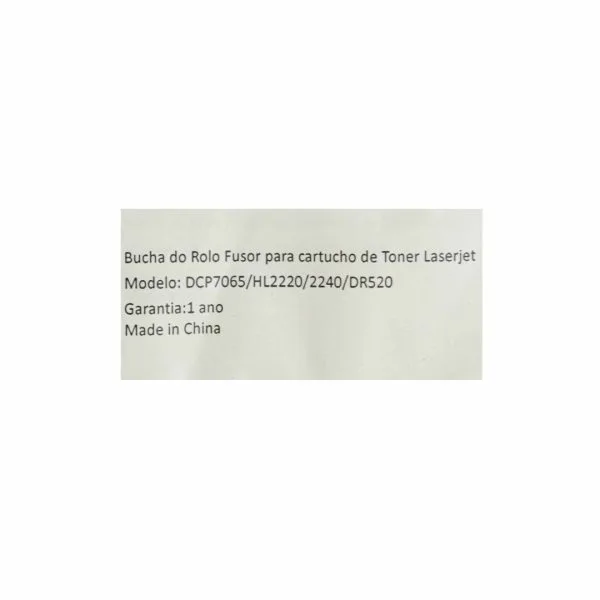 Bucha Rolo Fusor Compatível BROTHER DCP7055/7065/2240/7360/7860