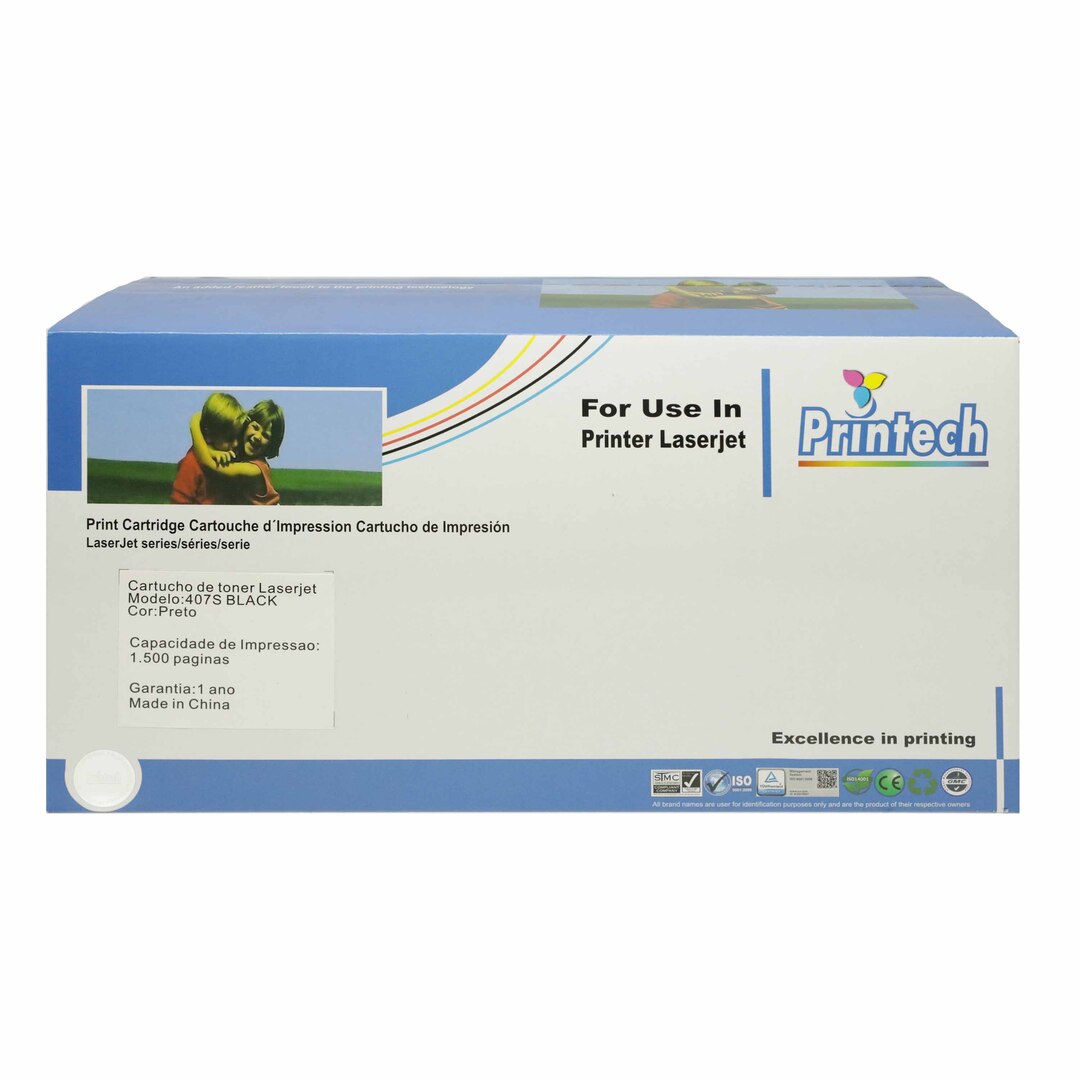 Cartucho de Toner Compatível SAMSUNG CLP325/K407 BLACK