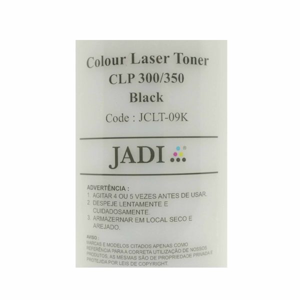 Pó de Toner Compatível SAMSUNG CLP 300/350 BLACK - Imagem 2