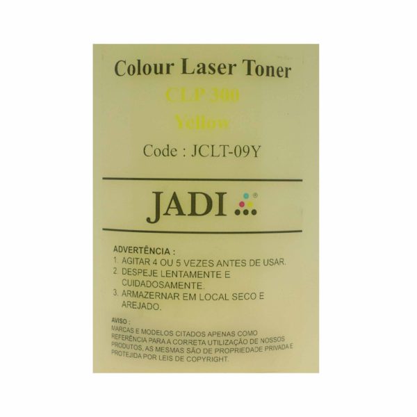 Pó de Toner Compatível SAMSUNG CLP 300/350 YELLOW - Imagem 2