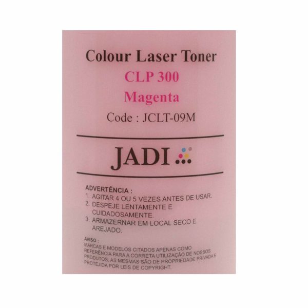 Pó de Toner Compatível SAMSUNG CLP 300/350 MAGENTA - Imagem 2