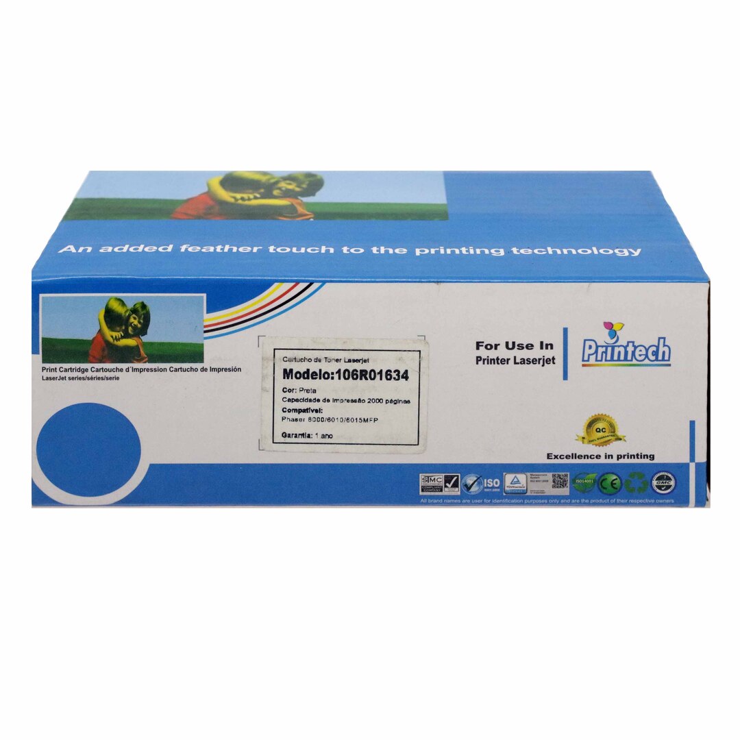 Cartucho de Toner Compatível XEROX 106R01634 6000/6010 BLACK