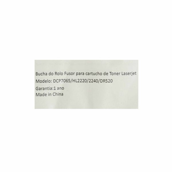 Bucha Rolo Fusor Compatível BROTHER DCP7055/7065/2240/7360/7860
