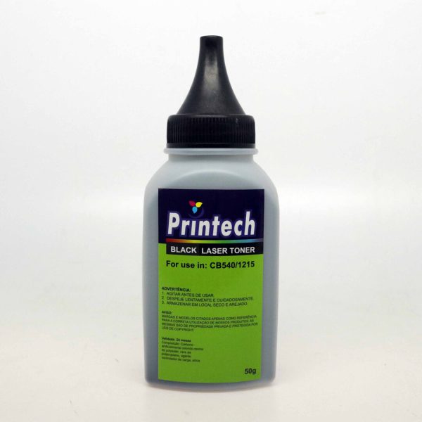 Pó de Toner Compatível HP 540A/320A/210A 1215 BLACK