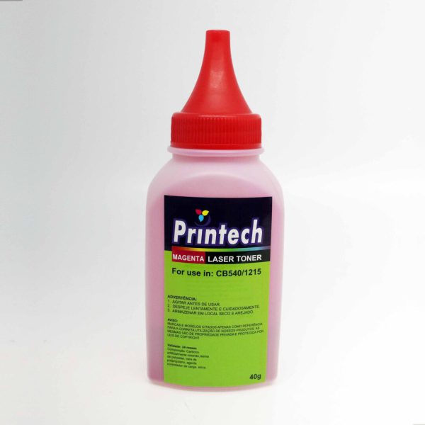 Pó de Toner Compatível HP 543A/323A/213A 1215 MAGENTA