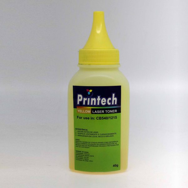 Pó de Toner Compatível HP 542A/322A/212A 1215 YELLOW