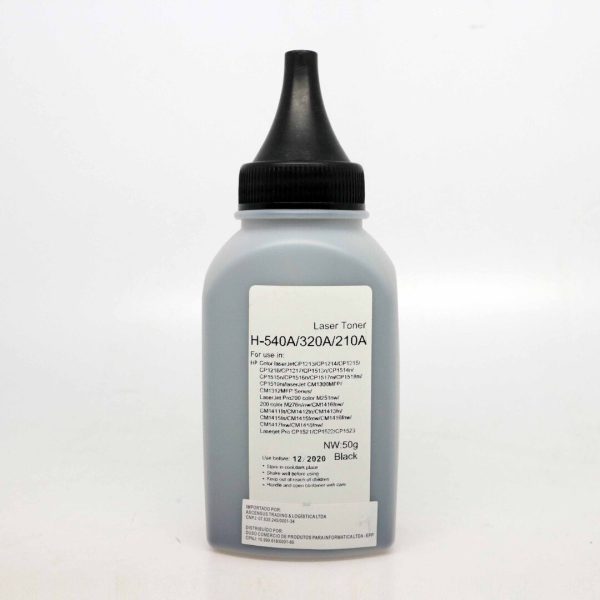 Pó de Toner Compatível HP 540A/320A/210A 1215 BLACK - Imagem 4