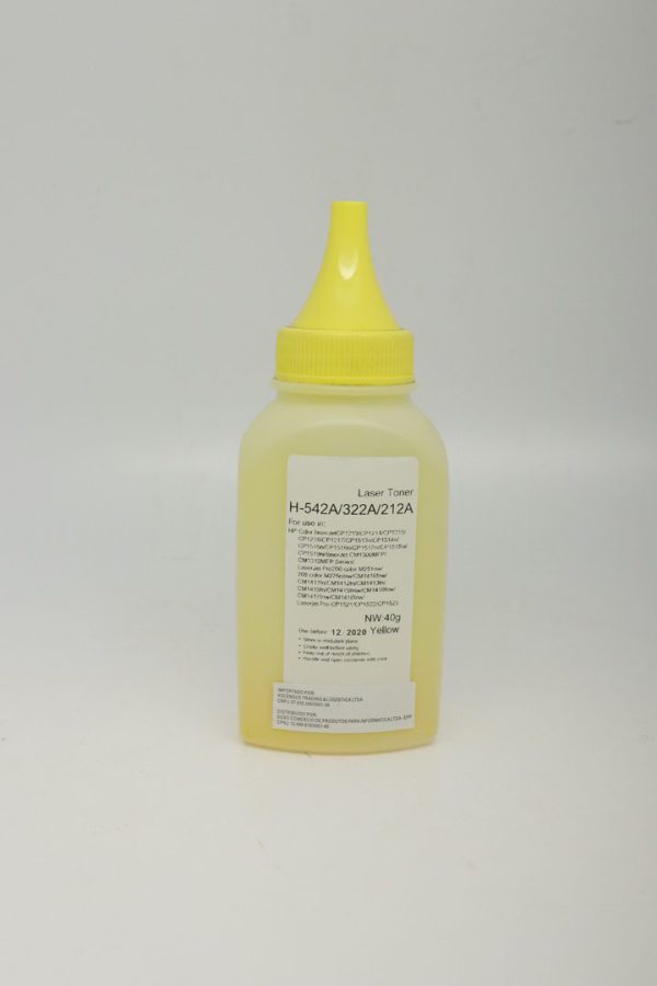 Pó de Toner Compatível HP 542A/322A/212A 1215 YELLOW - Imagem 7