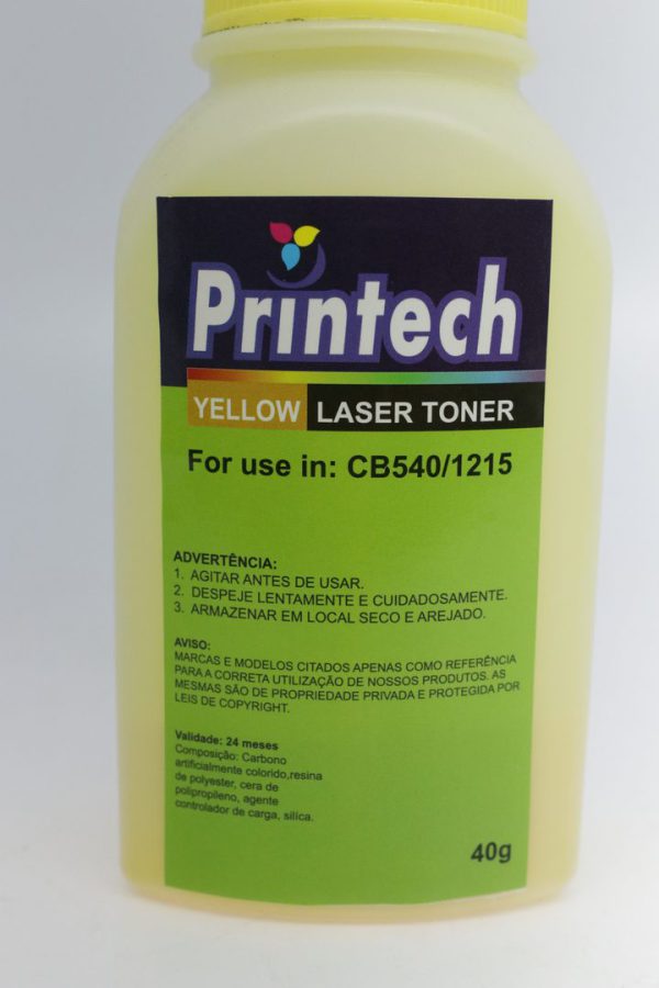 Pó de Toner Compatível HP 542A/322A/212A 1215 YELLOW - Imagem 9